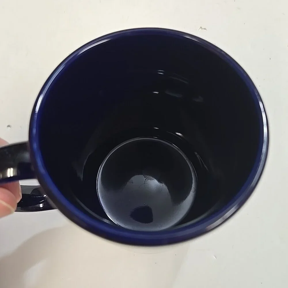 Vintage 1997 Boy Scout Mug Wilderness Survival Spring Camporee Kaposia Blue BSA